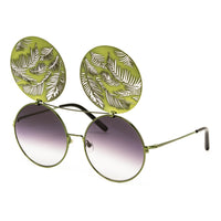 Thumbnail for Matthew Williamson x Linda Farrow Green Sunglasses