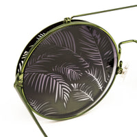 Thumbnail for Matthew Williamson x Linda Farrow Green Sunglasses