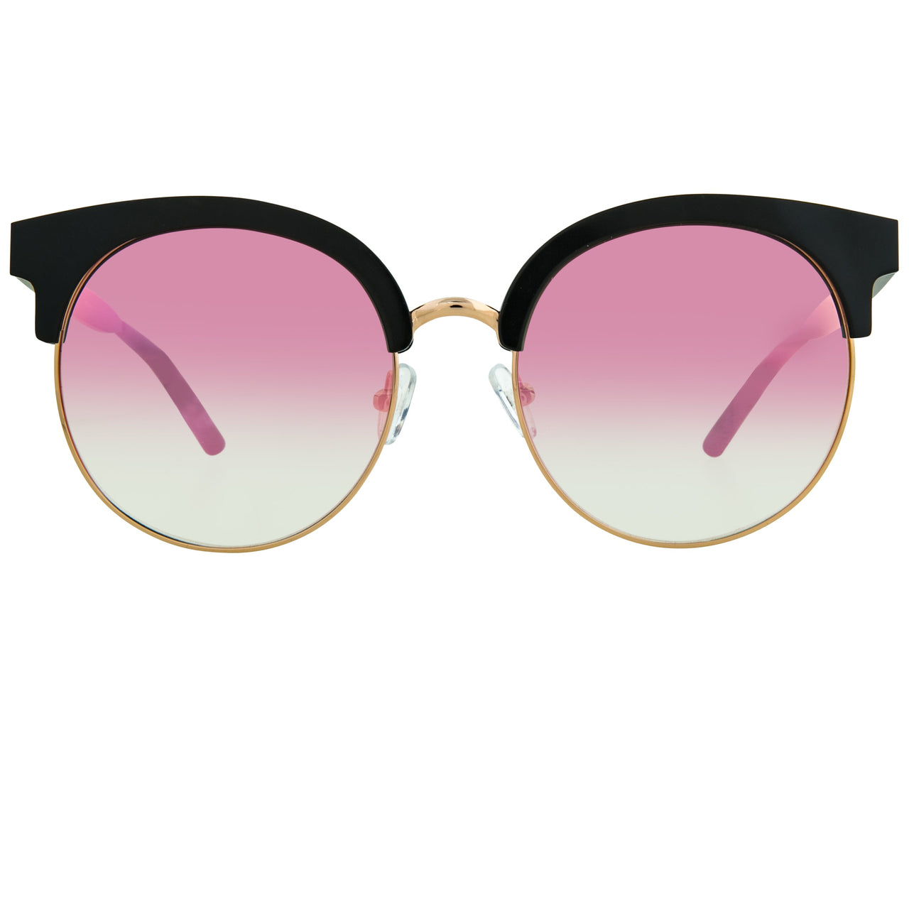 Matthew Williamson x Linda Farrow Black Sunglasses