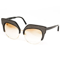 Thumbnail for Matthew Williamson x Linda Farrow Black/Glitter Sunglasses