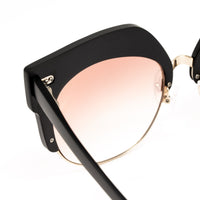 Thumbnail for Matthew Williamson x Linda Farrow Black/Glitter Sunglasses