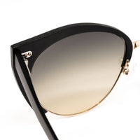 Thumbnail for Matthew Williamson x Linda Farrow Black Sunglasses