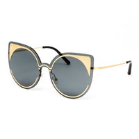 Thumbnail for Matthew Williamson x Linda Farrow Gold Cat-eye Sunglasses