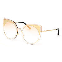 Thumbnail for Matthew Williamson x Linda Farrow Gold Cat-eye Sunglasses
