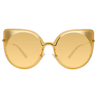 Thumbnail for Matthew Williamson x Linda Farrow Yellow Sunglasses