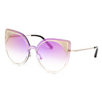 Thumbnail for Matthew Williamson x Linda Farrow Purple Cat-eye Sunglasses