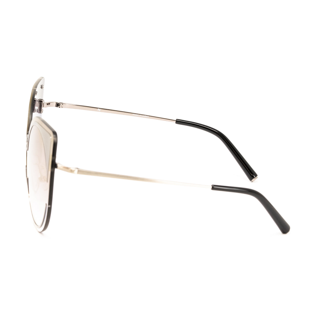 Matthew Williamson x Linda Farrow Purple Cat-eye Sunglasses