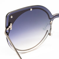 Thumbnail for Matthew Williamson x Linda Farrow Purple Cat-eye Sunglasses