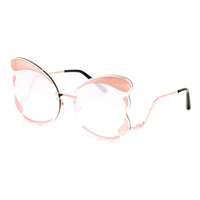 Thumbnail for Matthew Williamson x Linda Farrow Pink Butterfly Sunglasses