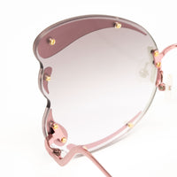 Thumbnail for Matthew Williamson x Linda Farrow Pink Butterfly Sunglasses
