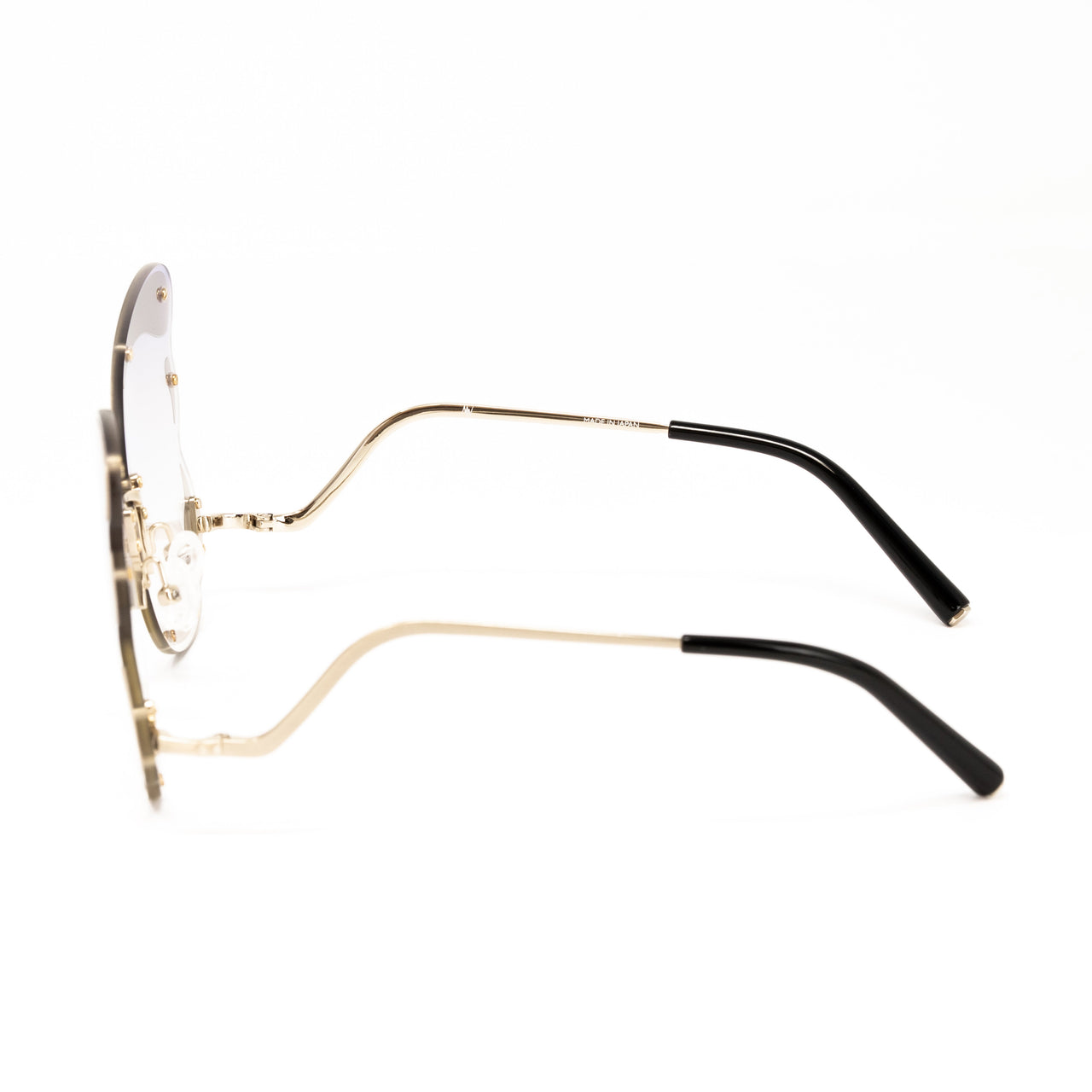 Matthew Williamson x Linda Farrow Gold Butterrfly Sunglasses