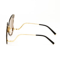 Thumbnail for Matthew Williamson x Linda Farrow Brown Butterfly Sunglasses
