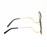 Thumbnail for Matthew Williamson x Linda Farrow Brown Butterfly Sunglasses