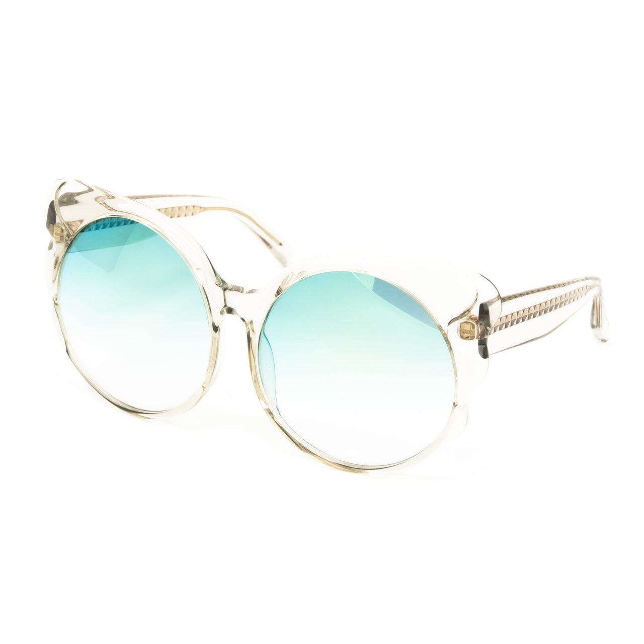 Matthew Williamson x Linda Farrow Clear Sunglasses