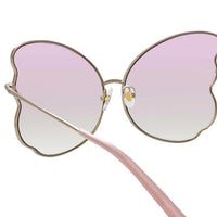 Thumbnail for Matthew Williamson x Linda Farrow Pink Sunglasses