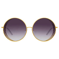 Thumbnail for Matthew Williamson x Linda Farrow Gold Sunglasses
