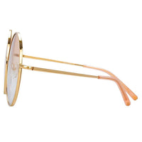 Thumbnail for Matthew Williamson x Linda Farrow Gold Sunglasses