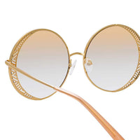 Thumbnail for Matthew Williamson x Linda Farrow Gold Sunglasses