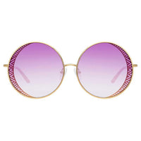 Thumbnail for Matthew Williamson x Linda Farrow Violet Sunglasses