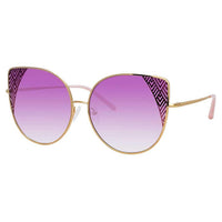 Thumbnail for Matthew Williamson x Linda Farrow Purple Sunglasses