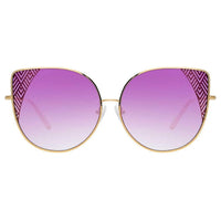 Thumbnail for Matthew Williamson x Linda Farrow Purple Sunglasses