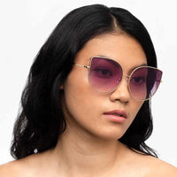 Thumbnail for Matthew Williamson x Linda Farrow Purple Sunglasses