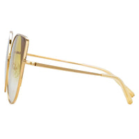 Thumbnail for Matthew Williamson x Linda Farrow Yellow Sunglasses
