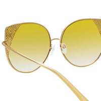 Thumbnail for Matthew Williamson x Linda Farrow Yellow Sunglasses