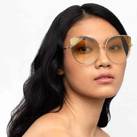 Thumbnail for Matthew Williamson x Linda Farrow Yellow Sunglasses