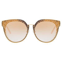 Thumbnail for Matthew Williamson x Linda Farrow Light Brown Sunglasses