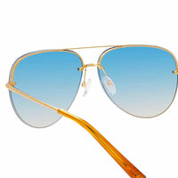 Thumbnail for Matthew Williamson x Linda Farrow Blue Sunglasses