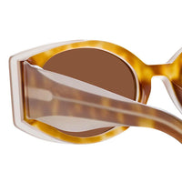 Thumbnail for Matthew Williamson x Linda Farrow Tortoiseshell Sunglasses