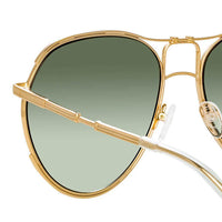 Thumbnail for Matthew Williamson x Linda Farrow Green Sunglasses