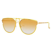 Thumbnail for Matthew Williamson x Linda Farrow yellow Sunglasses