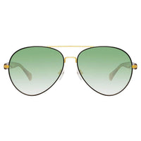 Thumbnail for Matthew Williamson x Linda Farrow Green Sunglasses