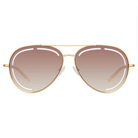 Thumbnail for Matthew Williamson x Linda Farrow Gold Sunglasses
