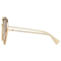 Thumbnail for Matthew Williamson x Linda Farrow pink Sunglasses