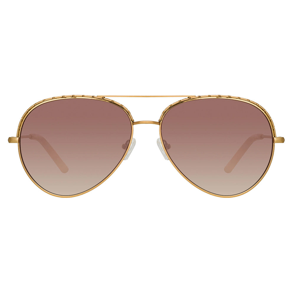 Matthew Williamson x Linda Farrow Gold Sunglasses