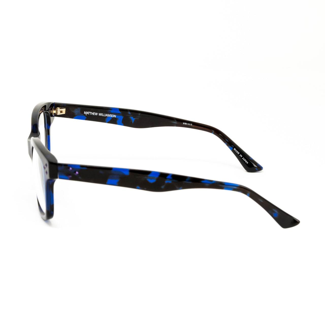 Matthew Williamson x Linda Farrow Blue Sunglasses