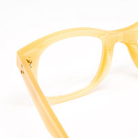 Thumbnail for Matthew Williamson x Linda Farrow Honey Yellow Eyeglasses