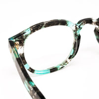 Thumbnail for Matthew Williamson x Linda Farrow Green and Black Eyeglasses