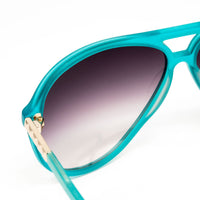 Thumbnail for Matthew Williamson x Linda Farrow Blue Sunglasses