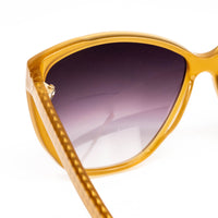 Thumbnail for Matthew Williamson x Linda Farrow Golden Yellow Sunglasses