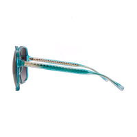 Thumbnail for Matthew Williamson x Linda Farrow Teal Sunglasses