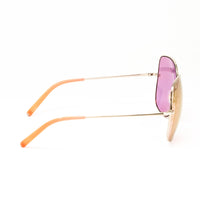Thumbnail for Matthew Williamson x Linda Farrow Oversized Pink Sunglasses