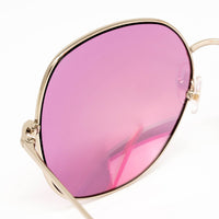 Thumbnail for Matthew Williamson x Linda Farrow Oversized Pink Sunglasses