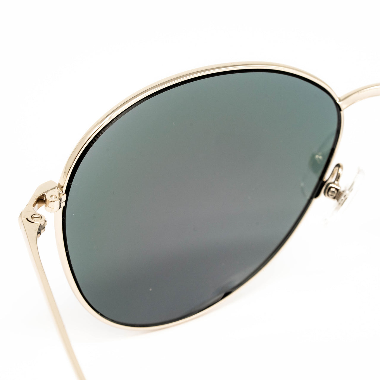 Matthew Williamson x Linda Farrow Purple/Gold Sunglasses