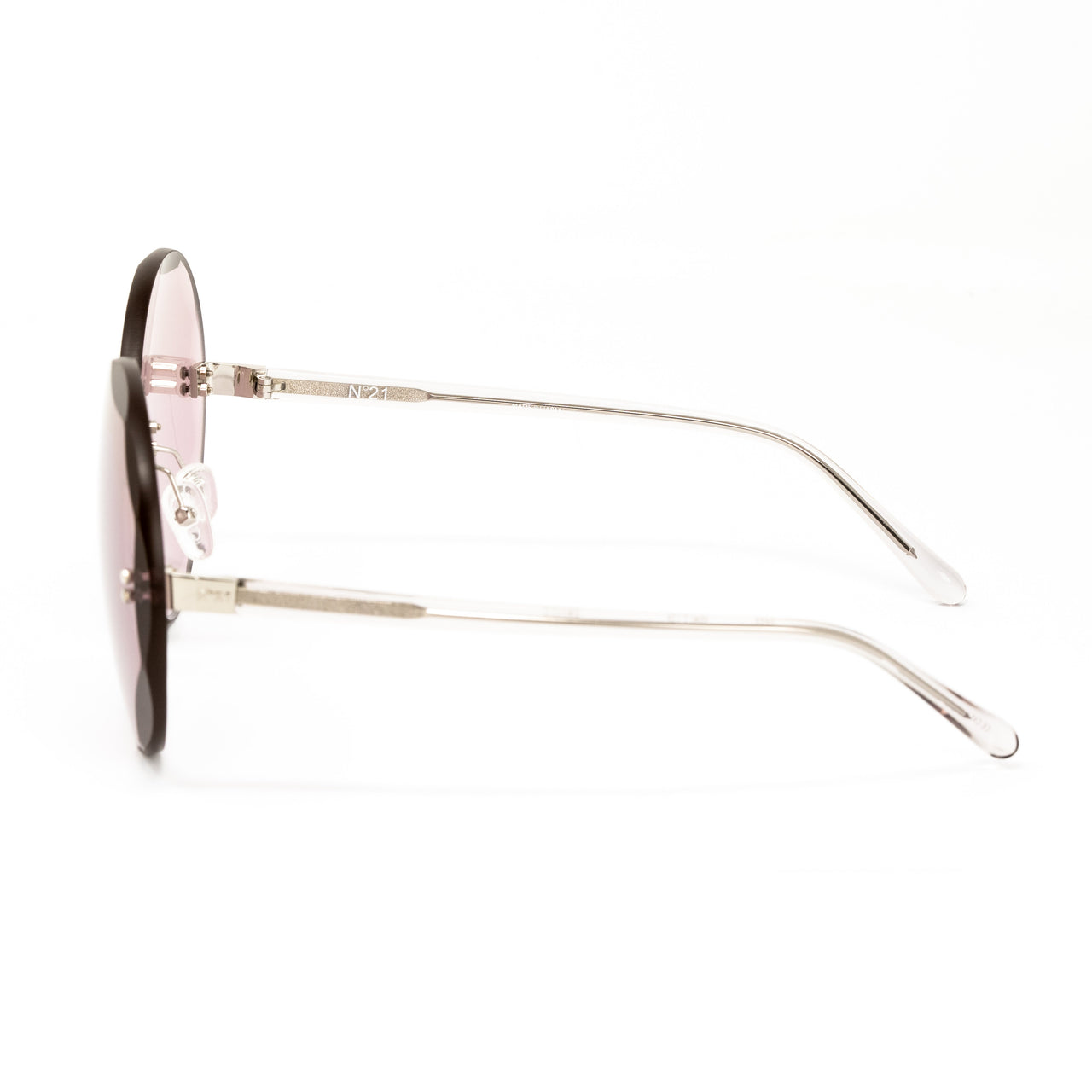 NO 21 x Linda Farrow Pink Sunglasses