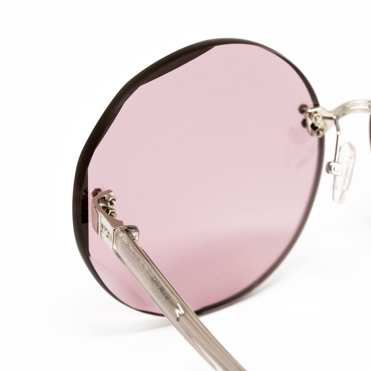 NO 21 x Linda Farrow Pink Sunglasses