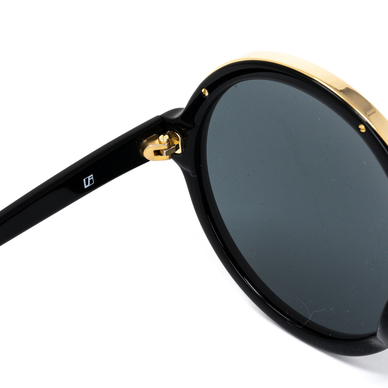 No. 21 Women's Sunglasses Round Black Gold N21S1C1SUN